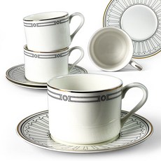 Mirkorea 骨瓷咖啡杯4人組, 1套, 飯店度假