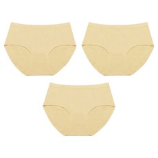 맬러뮤트 청소년 하이틴 데일리 누디 심리스 팬티 3p