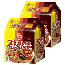 OTTOGI 不倒翁 韓國境內版 金螃蟹海鮮風味拉麵 130g, 8包