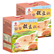 京工 藜麥穀豆飲，嚴選非基改黃豆，搭配紅藜麥及多種穀粉，ISO-22000、HACCP國際食品驗證, 30g, 3包, 2盒