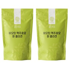 골든허브 비오틴 맥주효모 콜라겐 환, 1kg, 2개