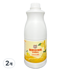 Daily Pop 滿滿檸檬濃縮基底, 2個, 1.8kg