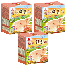 京工 藜麥穀豆飲，嚴選非基改黃豆，搭配紅藜麥及多種穀粉，ISO-22000、HACCP國際食品驗證, 30g, 3包, 3盒