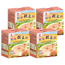 京工 藜麥穀豆飲，嚴選非基改黃豆，搭配紅藜麥及多種穀粉，ISO-22000、HACCP國際食品驗證, 30g, 3包, 4盒