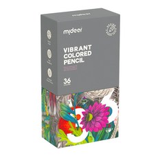 mideer 創意三角色鉛筆, 4歲以上, 36色, 1組