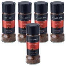 DAVIDOFF 大衛杜夫 經典濃郁即溶美式咖啡, 100g, 1罐, 5罐