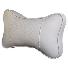 ABC PARTS 車用高級皮革頸枕 米色, Jeep