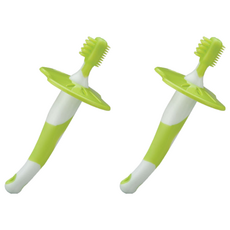 Combi 康貝 嬰兒牙刷第 1 步, 綠色, 2個, 1入