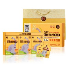 HANSAMIN 紅蔘飲便利包禮盒 第1階段+提袋, 600ml, 1組