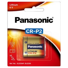 Panasonic 一次性相機用鋰電池, CR-P2, 1個