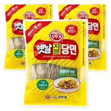 오뚜기옛날 자른당면, 1kg, 3개