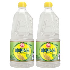 오뚜기 화이트 식초, 1.5L, 2개