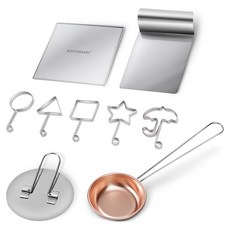 Kitchenart 韓式椪糖製作工具組, 銀色, 1組