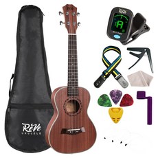 Reve RU7C 入門款烏克麗麗 9件組全配包, 演奏會型