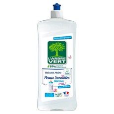 L'ARBRE VERT 濃縮洗碗精 敏肌專用 兒童餐具適用, 750ml, 1瓶