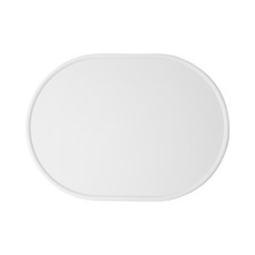 BOWLBOWL 韓國製 BoulBoul 矽膠餐桌墊, 牛奶白, 400 x 290 mm