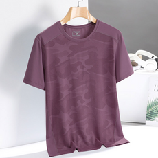 Minseong Company 男士彈力健身跑步T恤