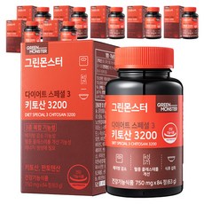 GREEN MONSTER Diet Special 3幾丁聚醣3200補充錠, 84顆, 8盒