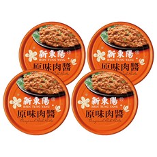 新東陽 原味肉醬, 147g, 4罐