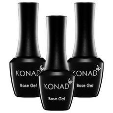 康納德基礎凝膠, 透明, 10g, 3個