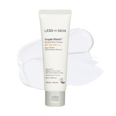 HOLIKA HOLIKA Less On Skin Vegan礦物保濕防曬乳 SPF50+ PA++++, 1條, 50ml