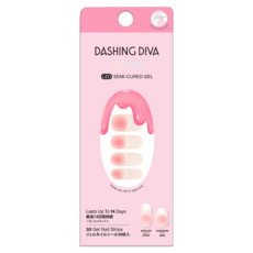 Dashing Diva Glaze/F 時尚凝膠美甲貼片, 粉磁腮紅, 1入