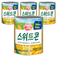 오뚜기 스위트콘 통조림, 198g, 4개