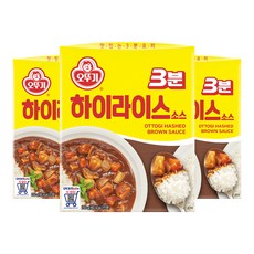 오뚜기3분 하이라이스, 200g, 3개