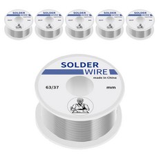 아이코어스 납땜용 와이어 납 1mm 50g, 6개