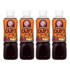 불독 돈까스 소스, 500ml, 4개