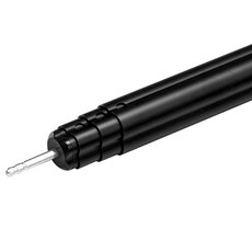 ROTICAMP 杜拉鋁伸縮帳篷天幕營柱 黑色, 1個