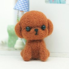 ARTJOY DIY 羊毛氈套組, 貴賓犬, 1個