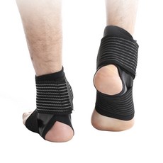 meal's one Roope雙重加壓綁帶腳踝護帶 雙腳組, 1套