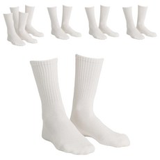 STUDIO SOCKSTOP 女性運動緩震中筒襪 6雙組