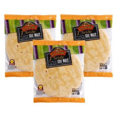 라카나스타 옥수수 앤 밀 또띠야 20cm, 320g, 3개