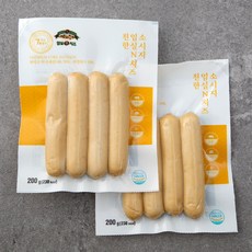친한 임실N치즈 소시지, 200g, 2개입