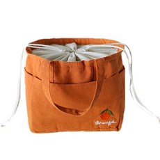 口袋設計 保溫保冷便攜式便當袋, 02