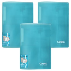 KOKUYO 國譽 Campus 大開口文件夾 A4, 藍綠色, 3本