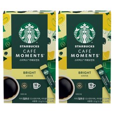 STARBUCKS 星巴克 Cafe Moments即溶淺焙咖啡粉隨手包, 1.2g, 10條, 2盒