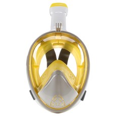 더나이스 스노클링 마스크 프리미엄, 화이트옐로우