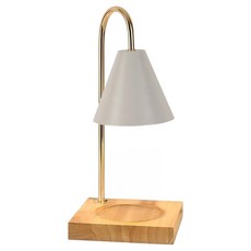 E Store 融蠟燈 原木極簡風 附鹵素燈泡 簡白色 安全 可調光