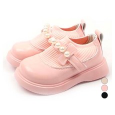 루루슈 여아용 코코 진주 구두 AZ110