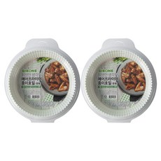 GIBONE 只為衛生著想的氣炸鍋烘焙紙 中型 16 x 16 cm 50入, 2個