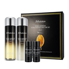 JMsolution 黑色皇家蜂膠光澤化妝水+保濕乳液組, 1套