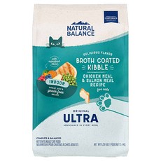 내추럴발란스 고양이 어덜트 오리지날 울트라 그레인프리 레시피 기능성 사료, 닭, 2.4kg, 1개