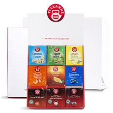 TEEKANNE 恬康樂 綜合風味茶包禮盒+提袋, 9種茶包, 1盒