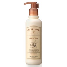 더페이스샵 리치핸드 V 소프트 터치 핸드로션, 200ml, 1개