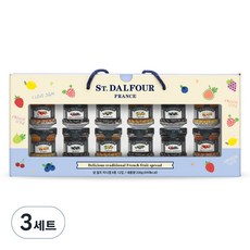 샹달프 미니잼 어쏘티드 56g x 6종 x 2p 세트, 3세트