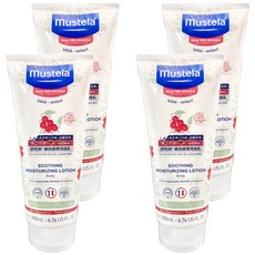 mustela 慕之恬廊 舒恬良 敏弱修復潤身乳, 200ml, 4條