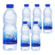 加拿大 eska 天然冰川水 500ml*6瓶, 純淨無污染，口感清澈，隨時補充水分